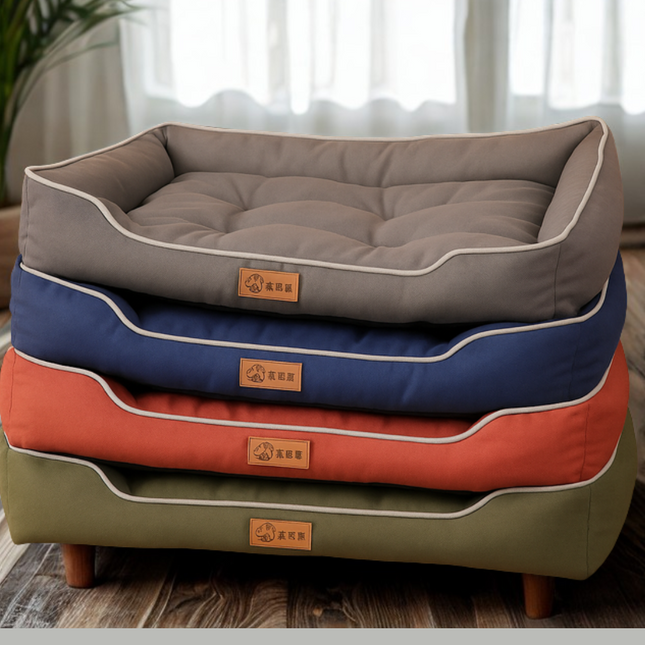 Cama cuadrada para perros Four-Season