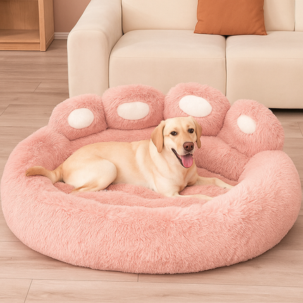 Sofá cama lavable de felpa para perros 