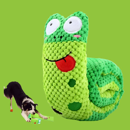 Juguete interactivo con forma de rompecabezas para perros 