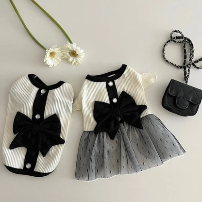 Vestido de lujo para perros pequeños