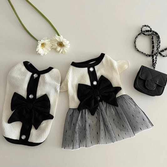 Vestido de lujo para perros pequeños