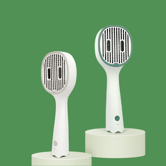 USB Rechargeable Dog Grooming Comb with UV & Steam Cleaning
