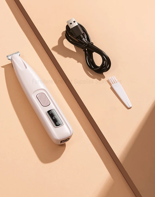 Recortador de pelo LED para patas de perro 