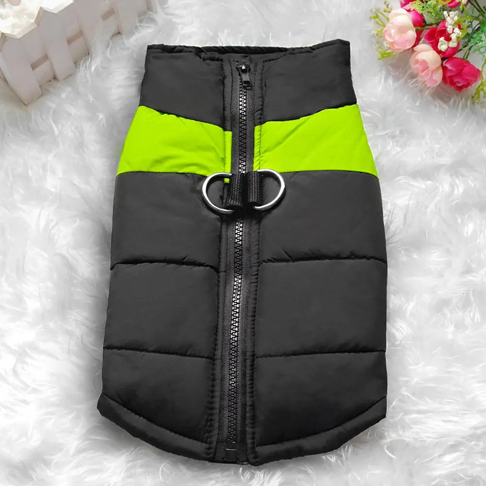 Wonderful Quilted Waterproof Padded Winter Vest for your dog. - Best Canine Bargains