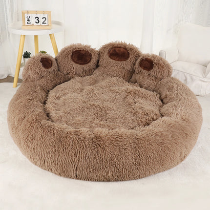 Sofá cama lavable de felpa para perros 