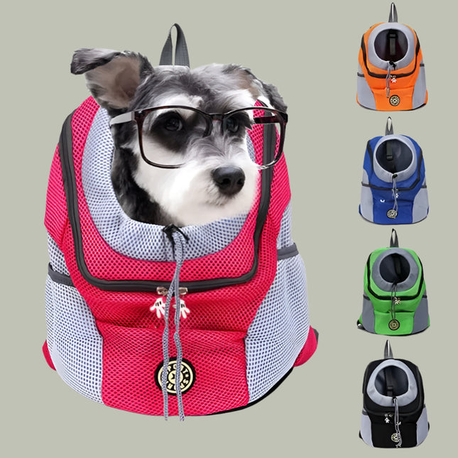 Double Shoulder Pet Dog Carrier Backpack